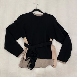 & Other Stories tie front top